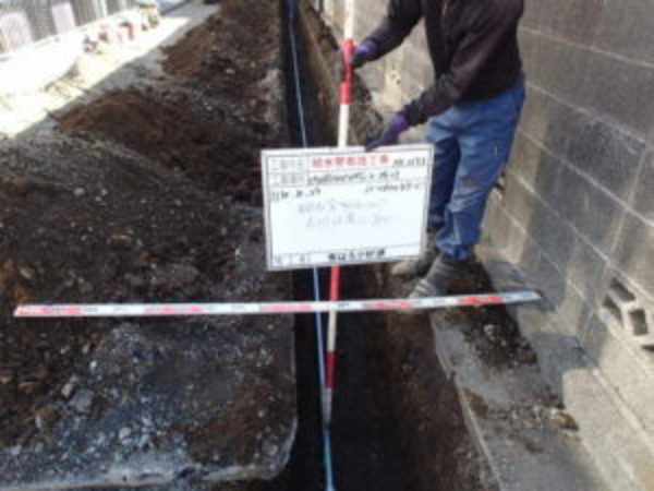 久しぶりの世田谷！水道引込み工事！