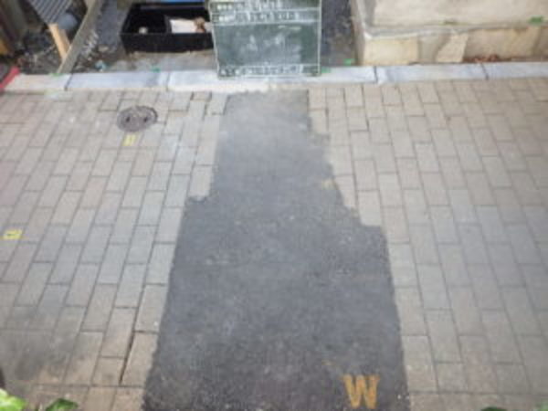 江東区でPanasonicHomeのインターロッキング復旧工事をやりました!