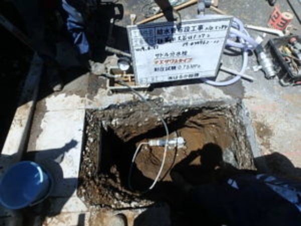 先週も都内で給水取出し・舗装復旧工事をやりました！