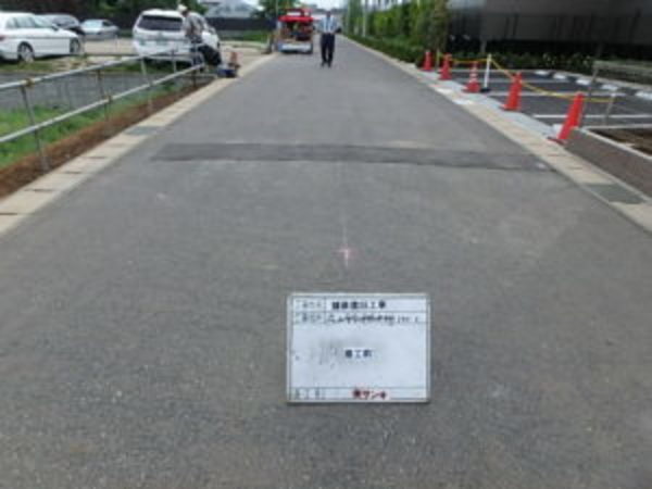 久しぶりに千葉で舗装の復旧をやりました!